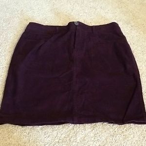 Corduroy skirt